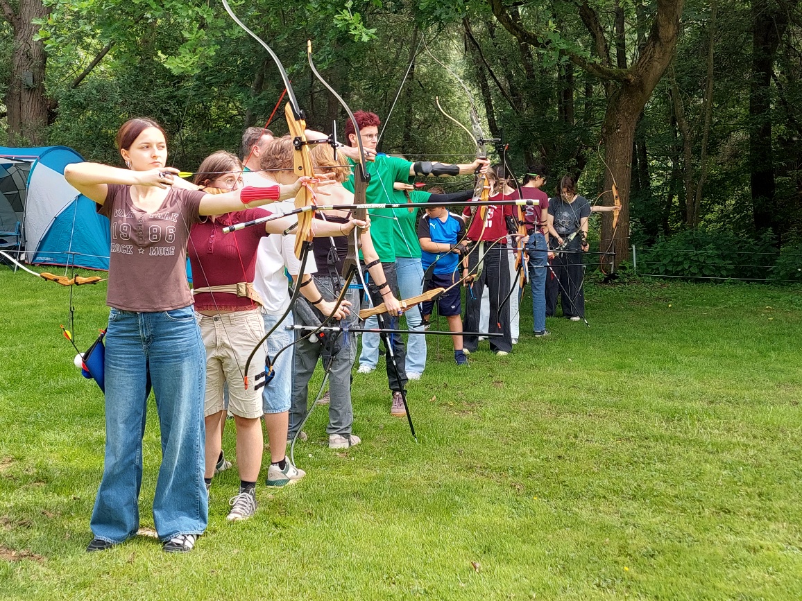 1. Jugendcamp im Bogenschießen